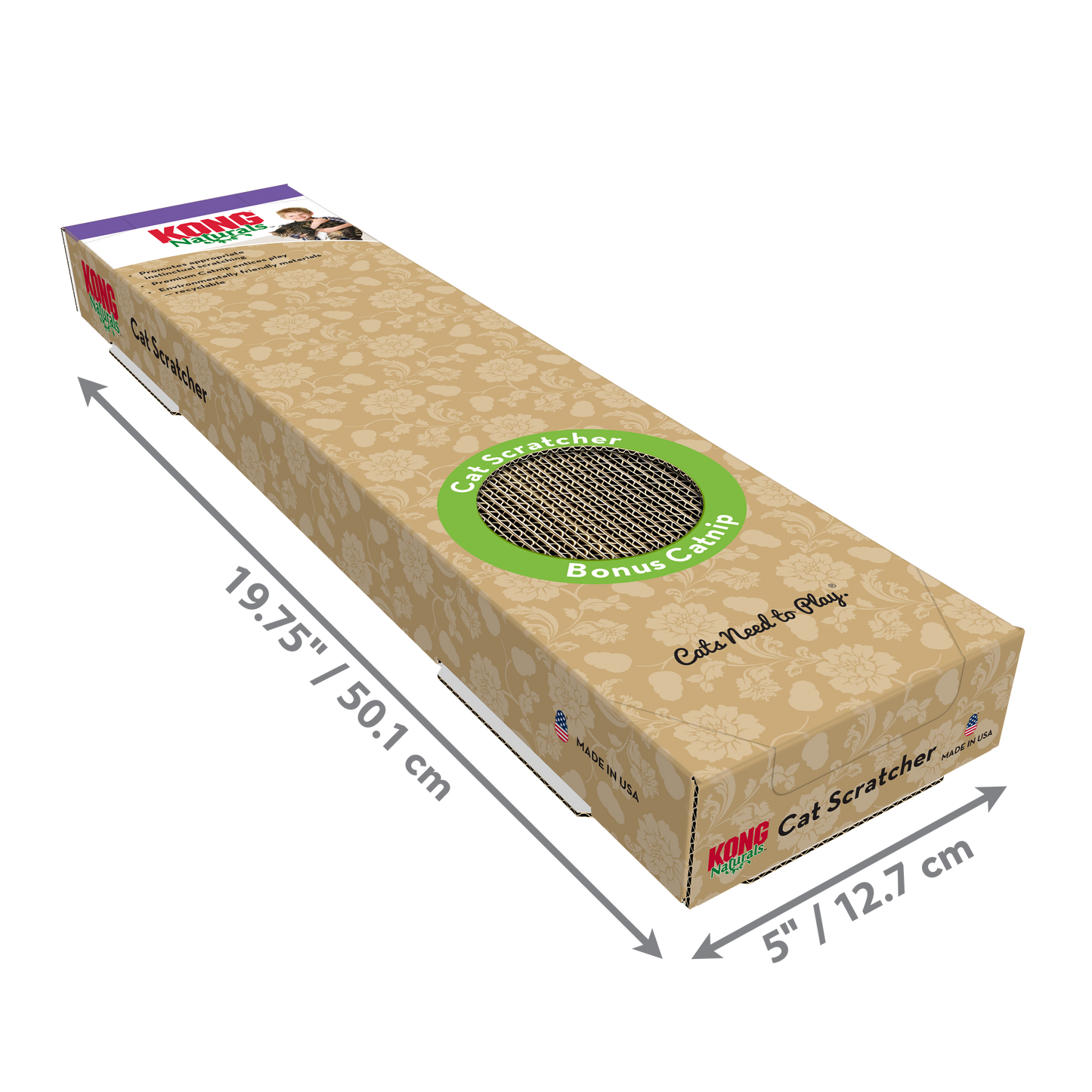 KONG Cat Scratcher, Single
