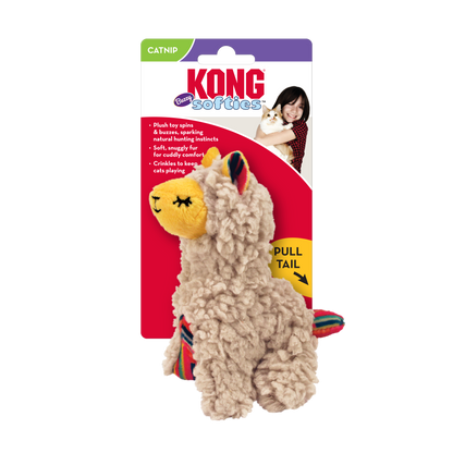 Kong Softies Buzzy Llama Cat Toy