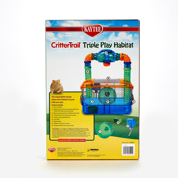 Kaytee CritterTrail Triple Habitat