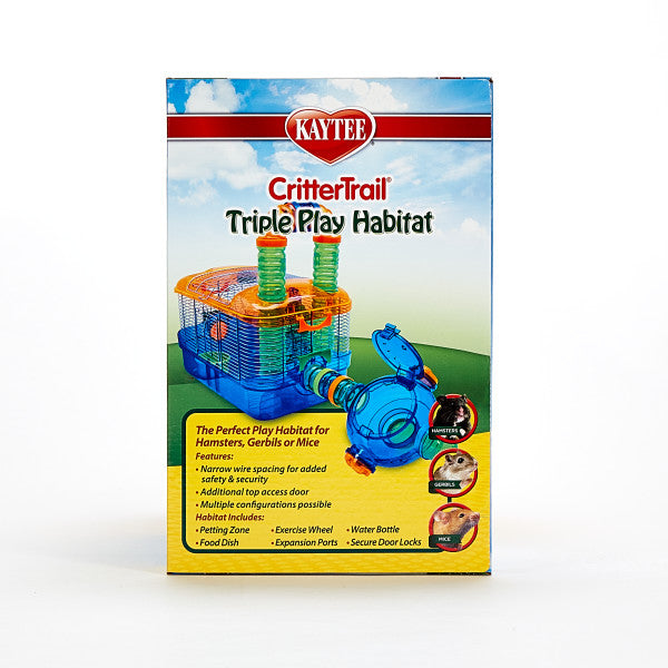 Kaytee CritterTrail Triple Habitat