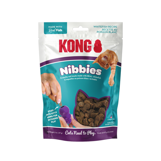 KONG Nibbies Whitefish Cat Treat 2 oz