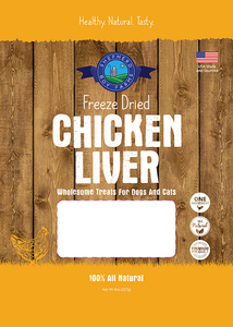 Shepherd Boy Farms Freeze Dried Chicken Liver 3 oz