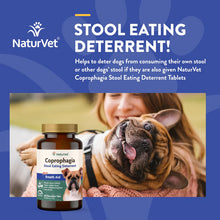 Load image into Gallery viewer, NaturVet Coprophagia Plus Breath Aid Tablets Coprophagia Supplement for Dogs
