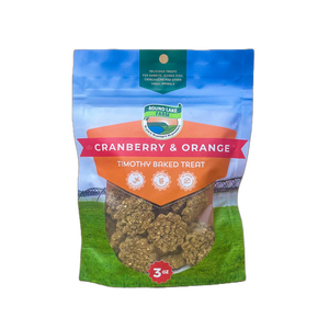 Round Lake Farm Cranberry & Orange Timothy Baked Treats 3 oz