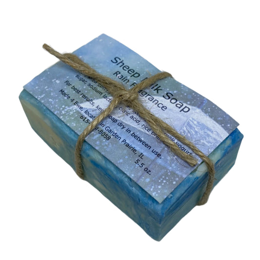 Made 4 Ewe Sheep Milk Soap, Rain 5.5 oz