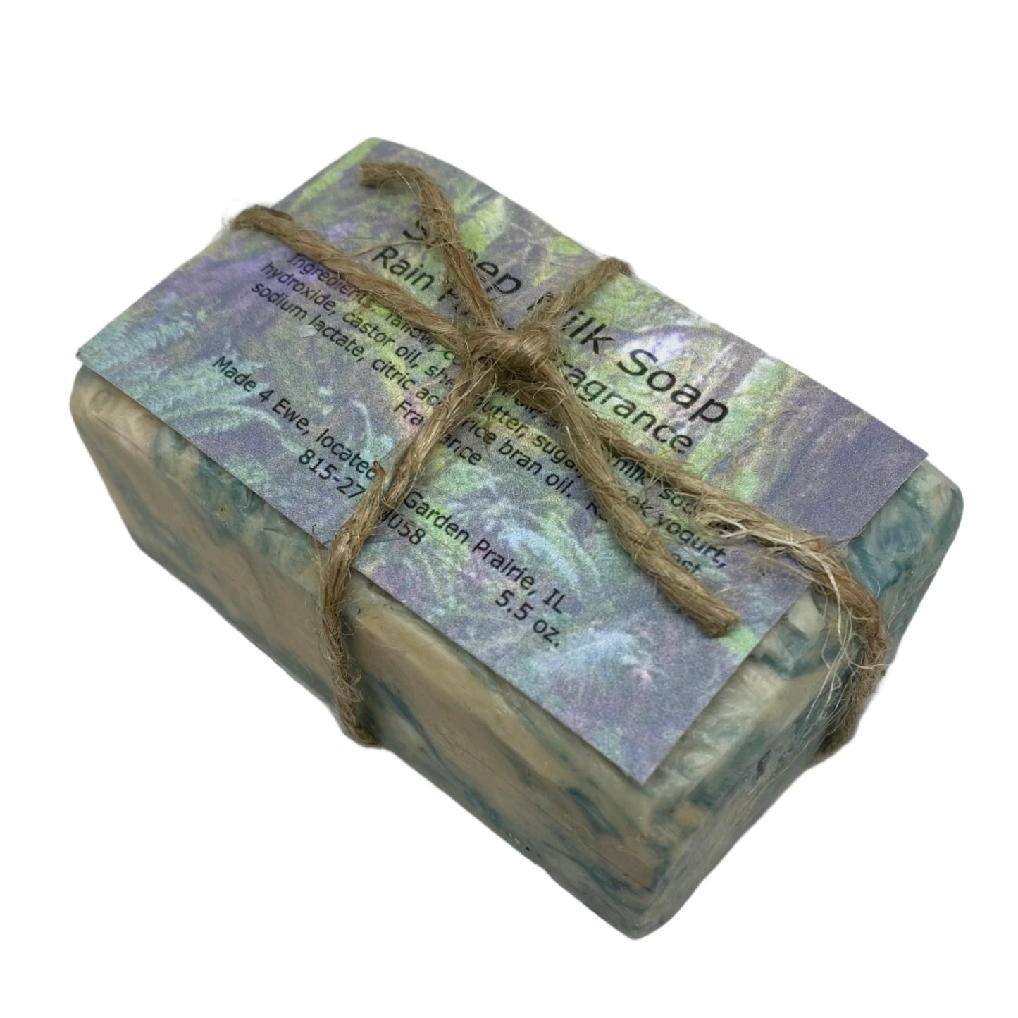 Made 4 Ewe Sheep Milk Soap, Rainforest 5.5 oz