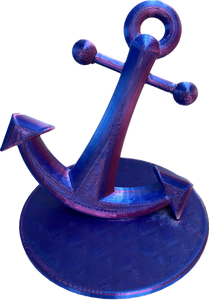 Anchor Aquarium Ornament, 3D Printed