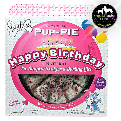 The Original Pup-PIE® Happy Birthday for a Darling Girl