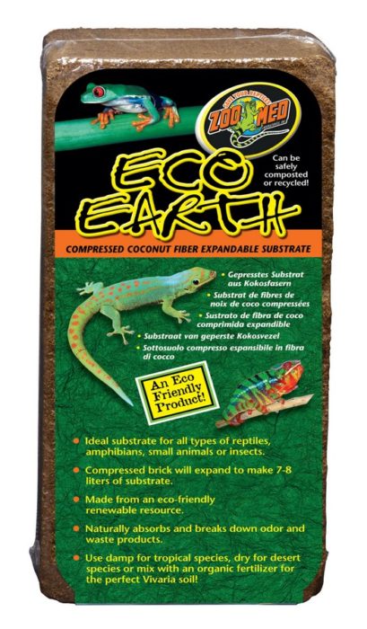 Zoo Med Eco Earth Compressed Coconut Substrate