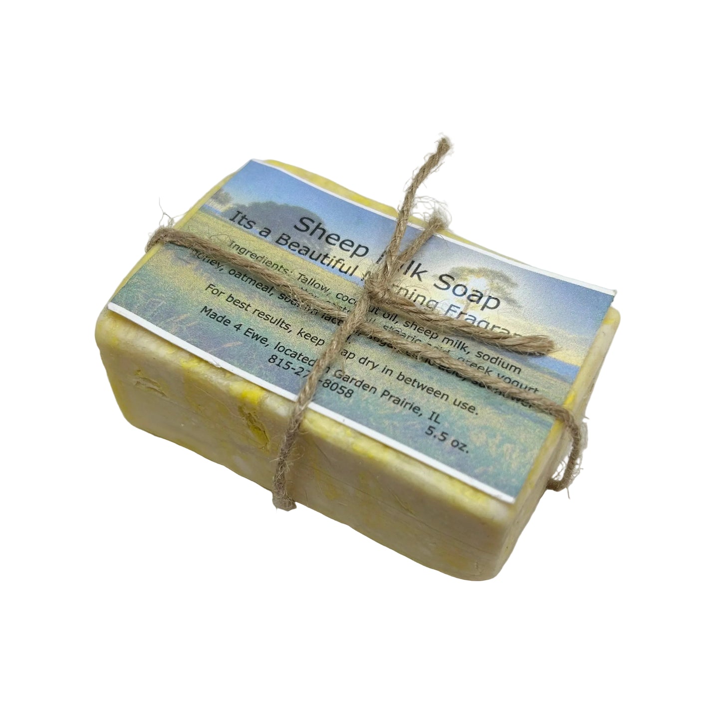 Made 4 Ewe Sheep Milk Soap, It's a Beautiful Morning 5.5 oz