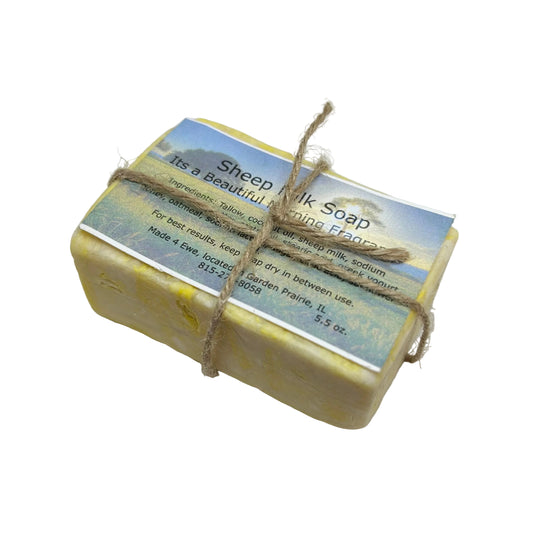 Made 4 Ewe Sheep Milk Soap, It's a Beautiful Morning 5.5 oz