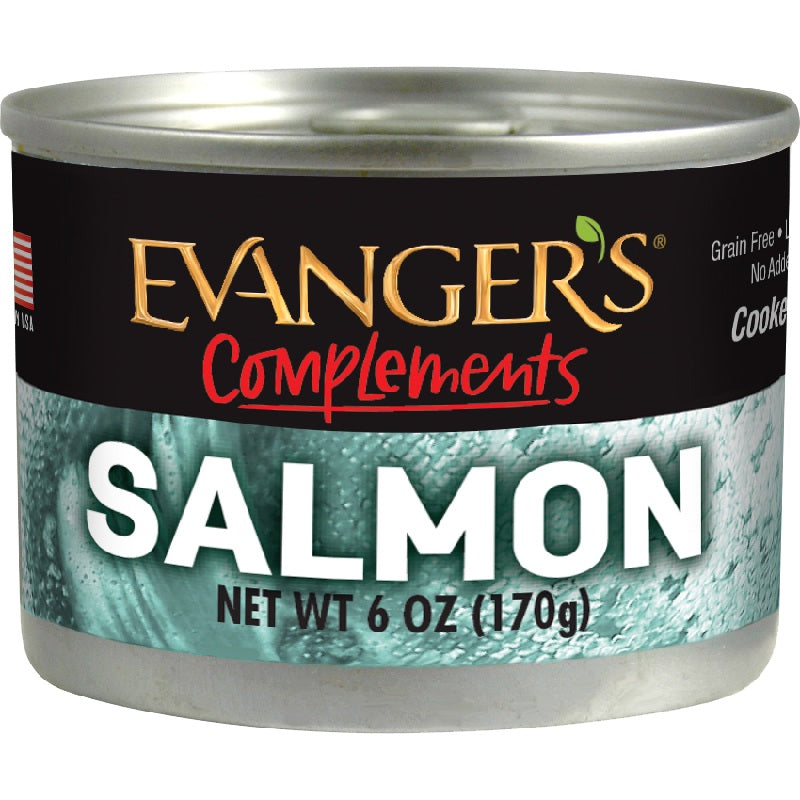 Evanger's Complements Salmon Canned Dog & Cat Food 6 oz.