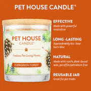 Load image into Gallery viewer, Pet House Evergreen Forest Plant-Based Soy Wax Candle
