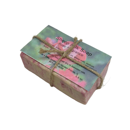 Made 4 Ewe Sheep Milk Soap, Rose 5.5 oz
