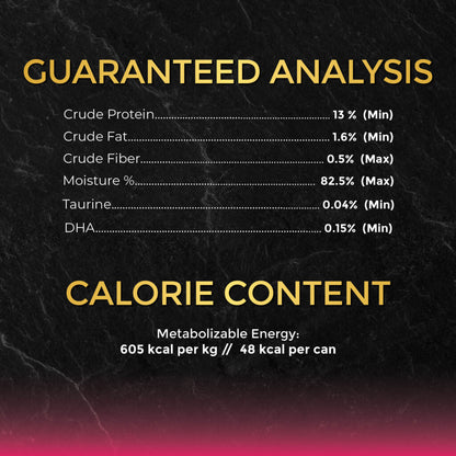 Fussie Cat Black Label Tuna with Ocean Fish Formula in Gravy Wet Cat Food, 2.82oz