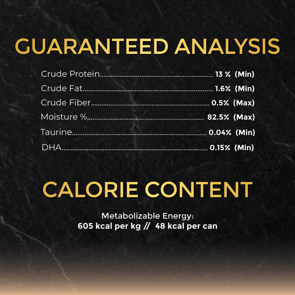 Fussie Cat Black Label Tuna with Prawn Formula in Gravy Wet Cat Food, 2.82oz