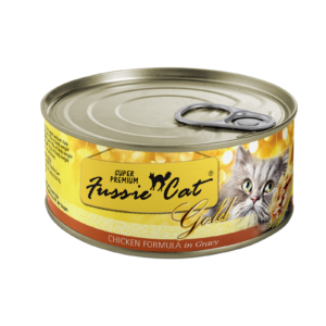 Fussie Cat Gold Chicken Formula in Gravy Grain-Free Wet Cat Food