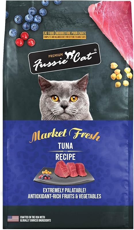 Fussie Cat Market Fresh Tuna Recipe Dry Cat Food
