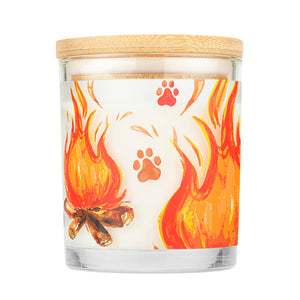 Pet House Candle Fireside Plant-Based Soy Wax Candle