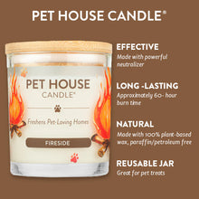 Load image into Gallery viewer, Pet House Candle Fireside Plant-Based Soy Wax Candle
