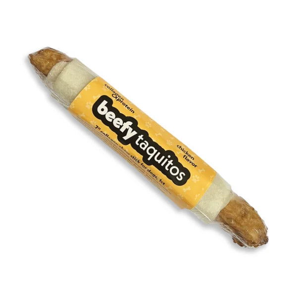 Frankly Beefy Taquitos Chew Stick Chicken, 7"