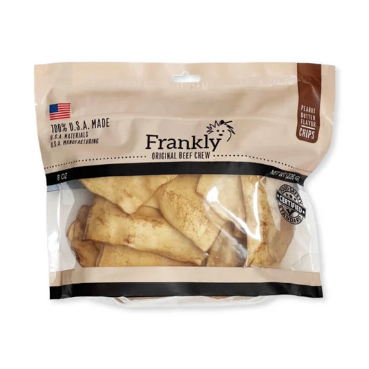 Frankly Peanut Butter Beef Chew Chips