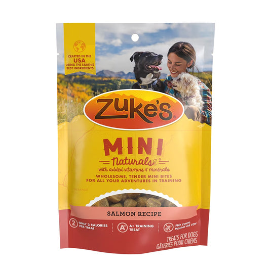 Zukes's Mini Naturals® Salmon Recipe Training Dog Treats