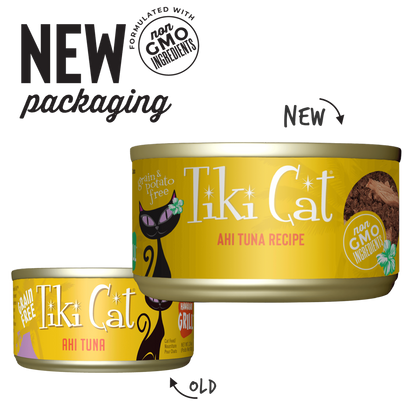 Tiki Cat Grill Ahi Tuna Grain-Free Canned Cat Food