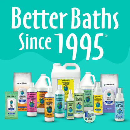 Earthbath Hypoallergenic Grooming Foam Waterless Shampoo for Dogs, 8 oz