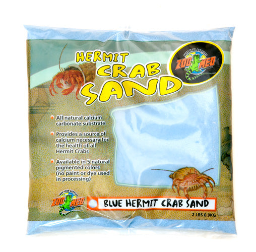 Zoo Med Hermit Crab Sand Blue, 2 lb