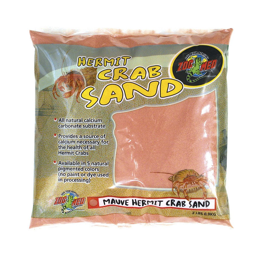 Zoo Med Hermit Crab Sand Mauve, 2 lb