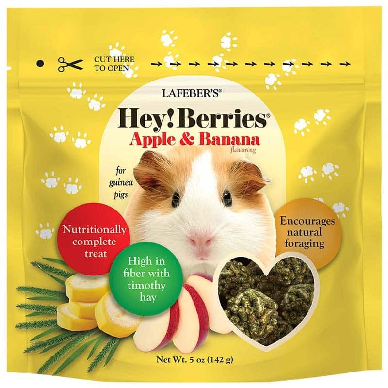 Hey!Berries Apple and Banana for Guinea Pigs 5 oz