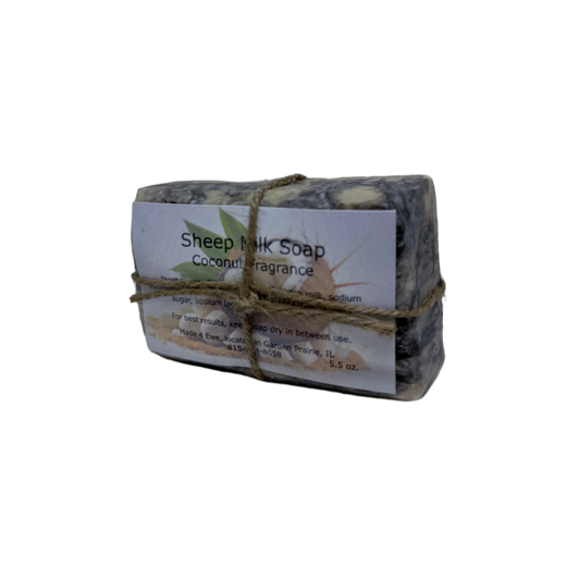 Made 4 Ewe Sheep Milk Soap, Coconut 5.5 oz