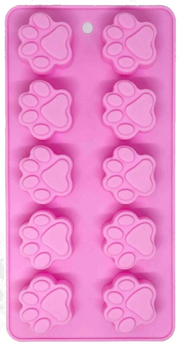 Dogtastic Jelly Shots Silicone Mold - Paw Shape By SodaPup