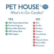 Load image into Gallery viewer, Pet House Candle Fireside Plant-Based Soy Wax Candle
