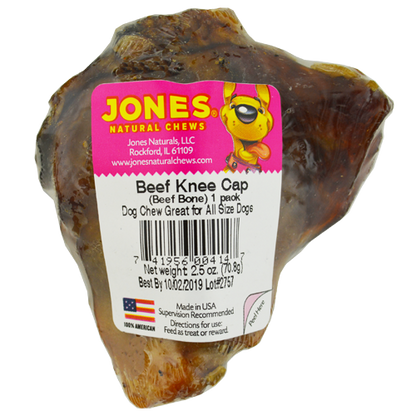 Jones Natural Chews Beef Knee Cap