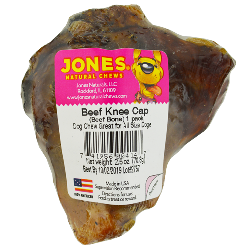 Jones Natural Chews Beef Knee Cap