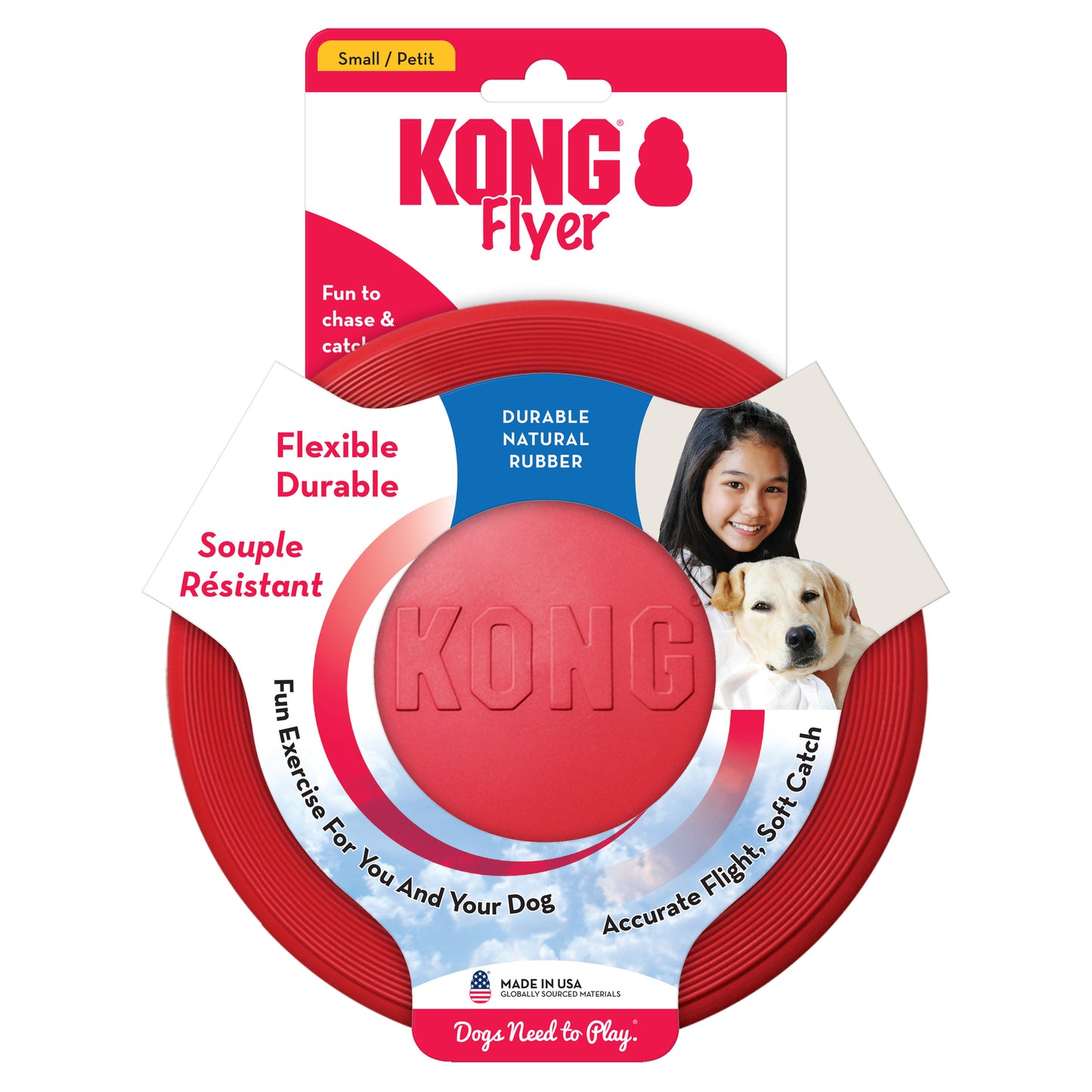 KONG Flyer Dog Toy