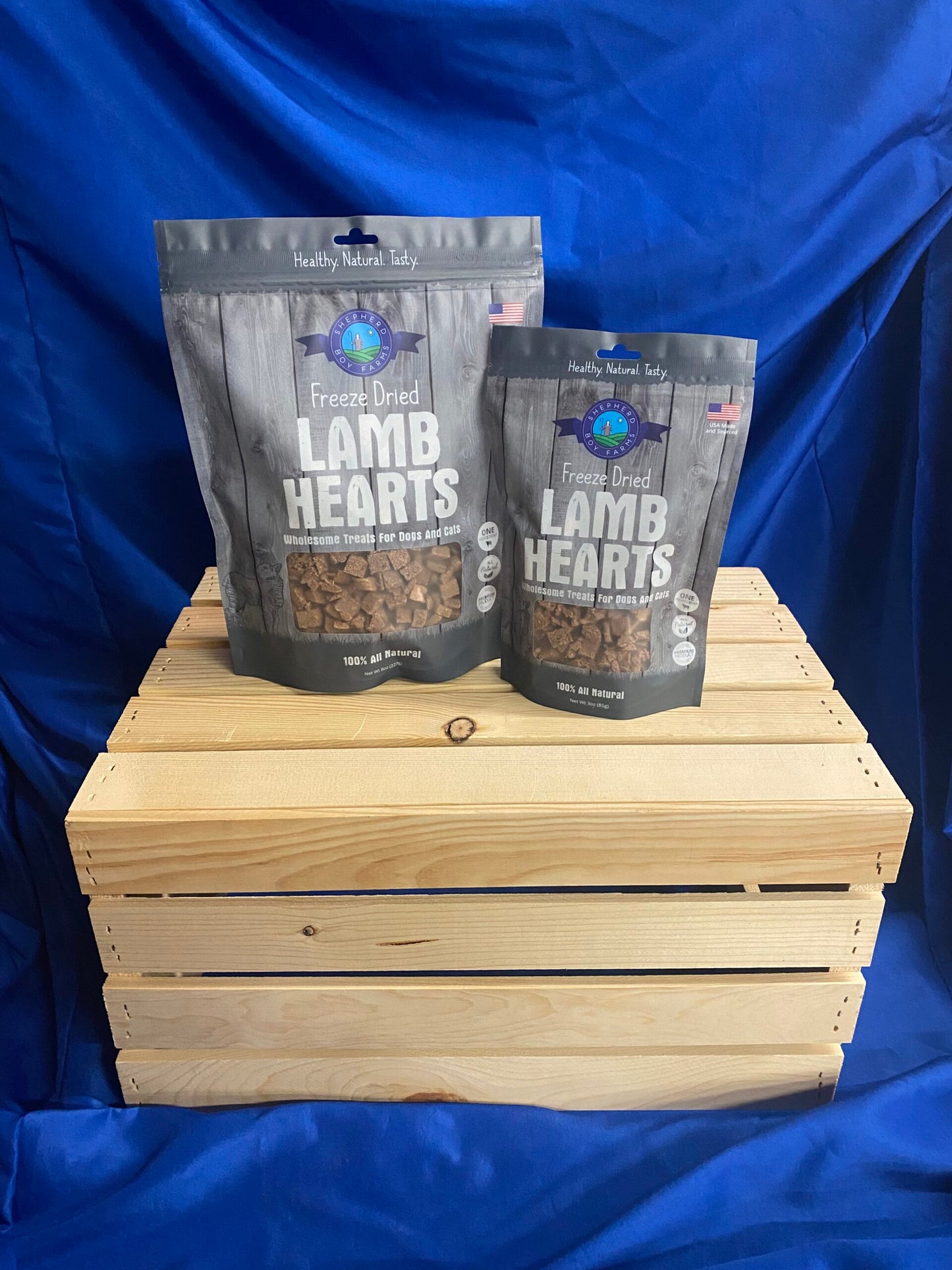 Shepherd Boy Farms Freeze Dried Lamb Hearts 3 oz