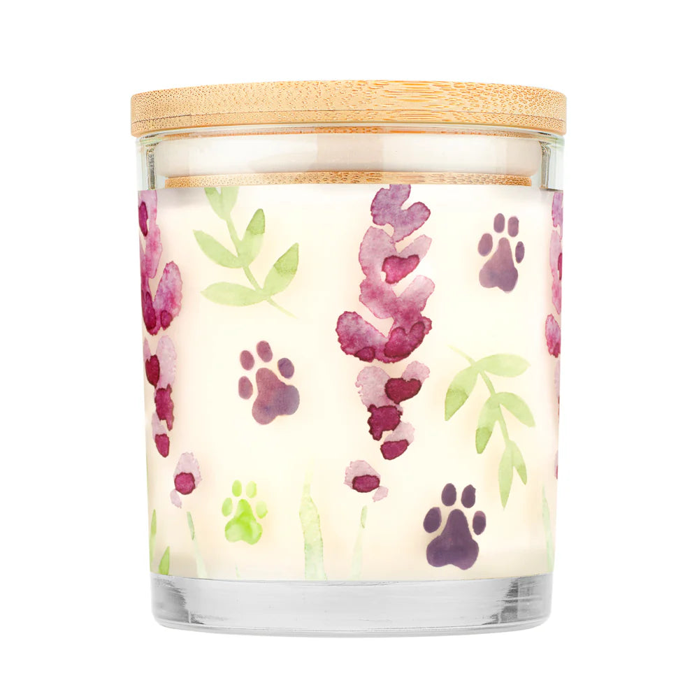 Pet House Lavender Green Tea Natural Plant-Based Wax Candle