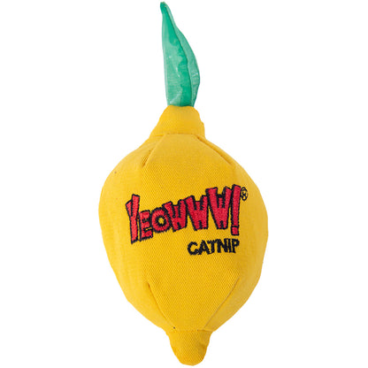 Yeowww! Catnip Sour Pusss Lemon Cat Toy