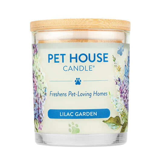 Pet House Lilac Garden Plant-Based Soy Wax Candle 9 oz