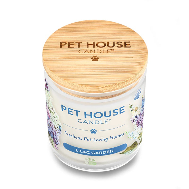 Pet House Lilac Garden Plant-Based Soy Wax Candle 9 oz