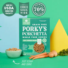 Load image into Gallery viewer, A Pup Above Porky&#39;s Porchetta Whole Food Cubies Grain Free 2.5 oz
