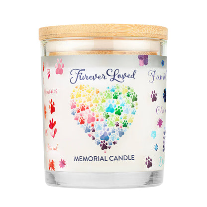 Pet House Candle Furever Loved Memorial Plant-Based Soy Wax Candle