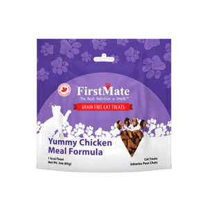 FirstMate Yummy Chicken Meal Treats For Cats