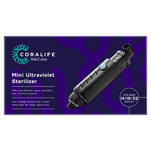 Coralife BioCube Aquarium Mini Ultraviolet Sterilizer