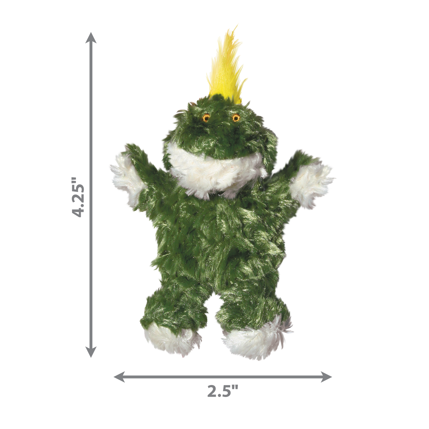 Kong Plush Frog Dog Toy
