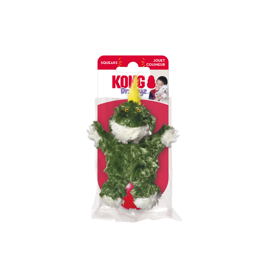 Kong Plush Frog Dog Toy