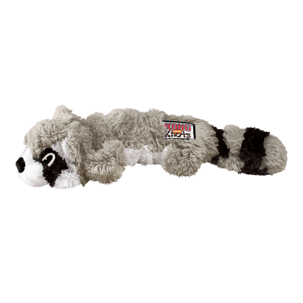 KONG Scrunch Knots Raccoon Medium/Large Dog Toy